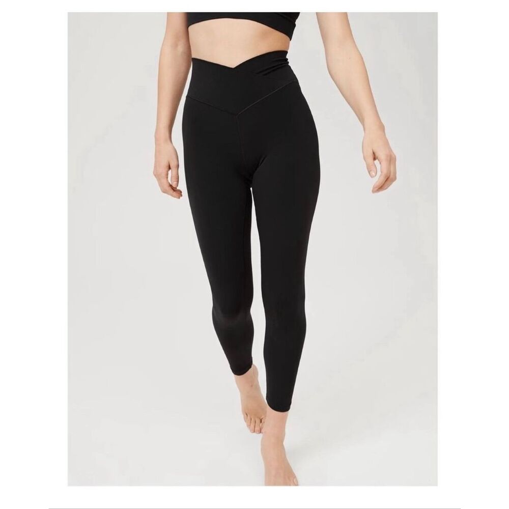 Aerie Offline Real Me 7/8 Waffle Leggings Size Small Long New